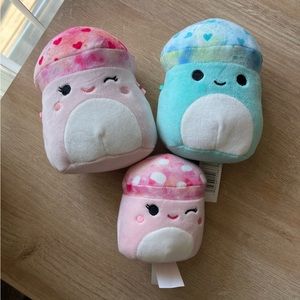 Squishmallows Mushroom Bundle